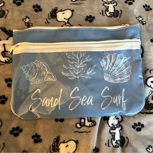 Sand Sea Surf blue Wet Bag Pouch